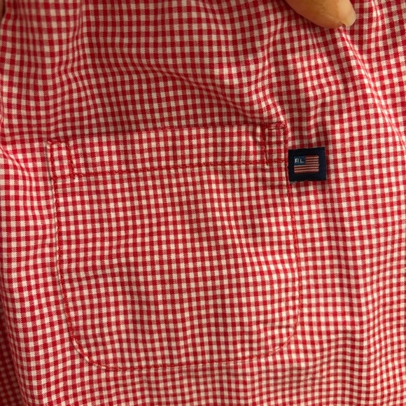 Ralph Lauren Red Gingham Girls Dress - Picture 5 of 8